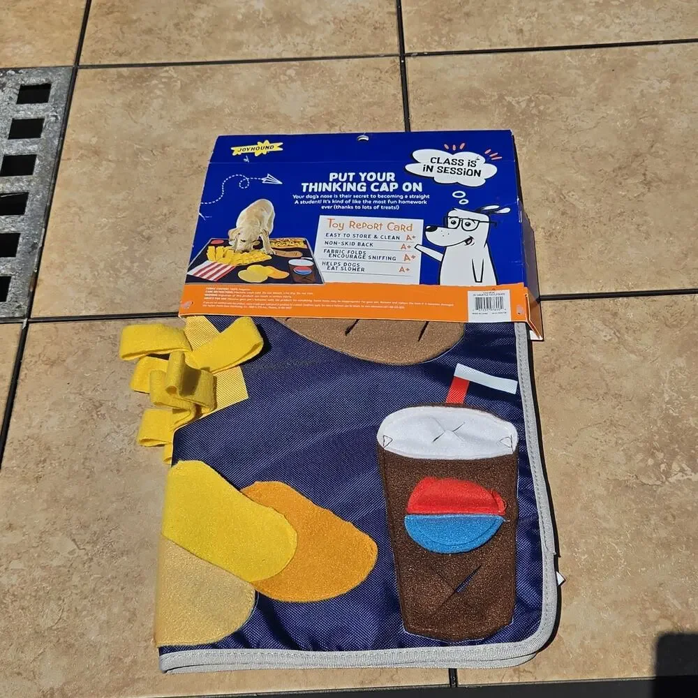 JoyHound CLASSROOM Foraging Puzzle Mat Dog Treat Fun Mat